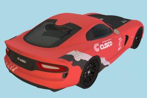 Racing Car SRT Viper GTS 2013-2